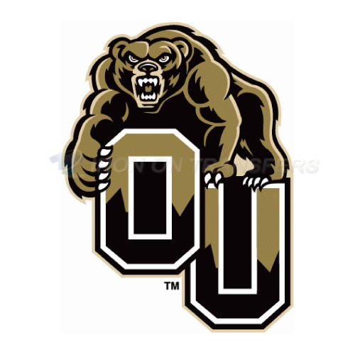 Oakland Golden Grizzlies Iron-on Stickers (Heat Transfers)NO.5732